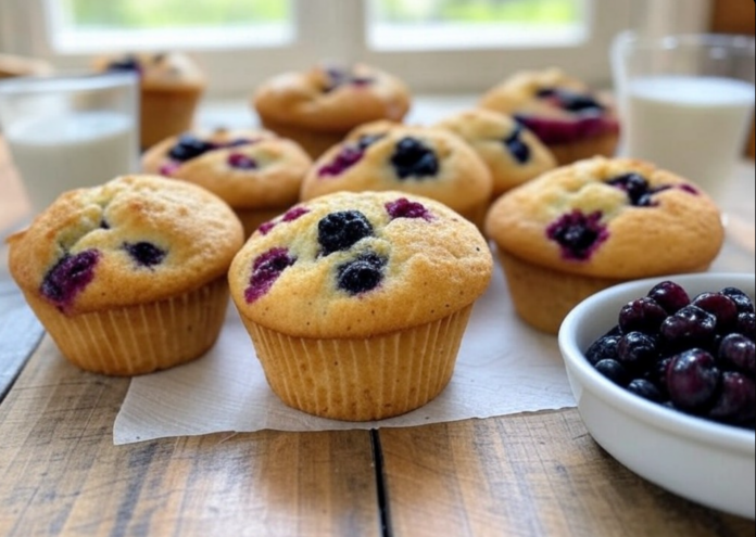 Buttermilk Berry Muffins