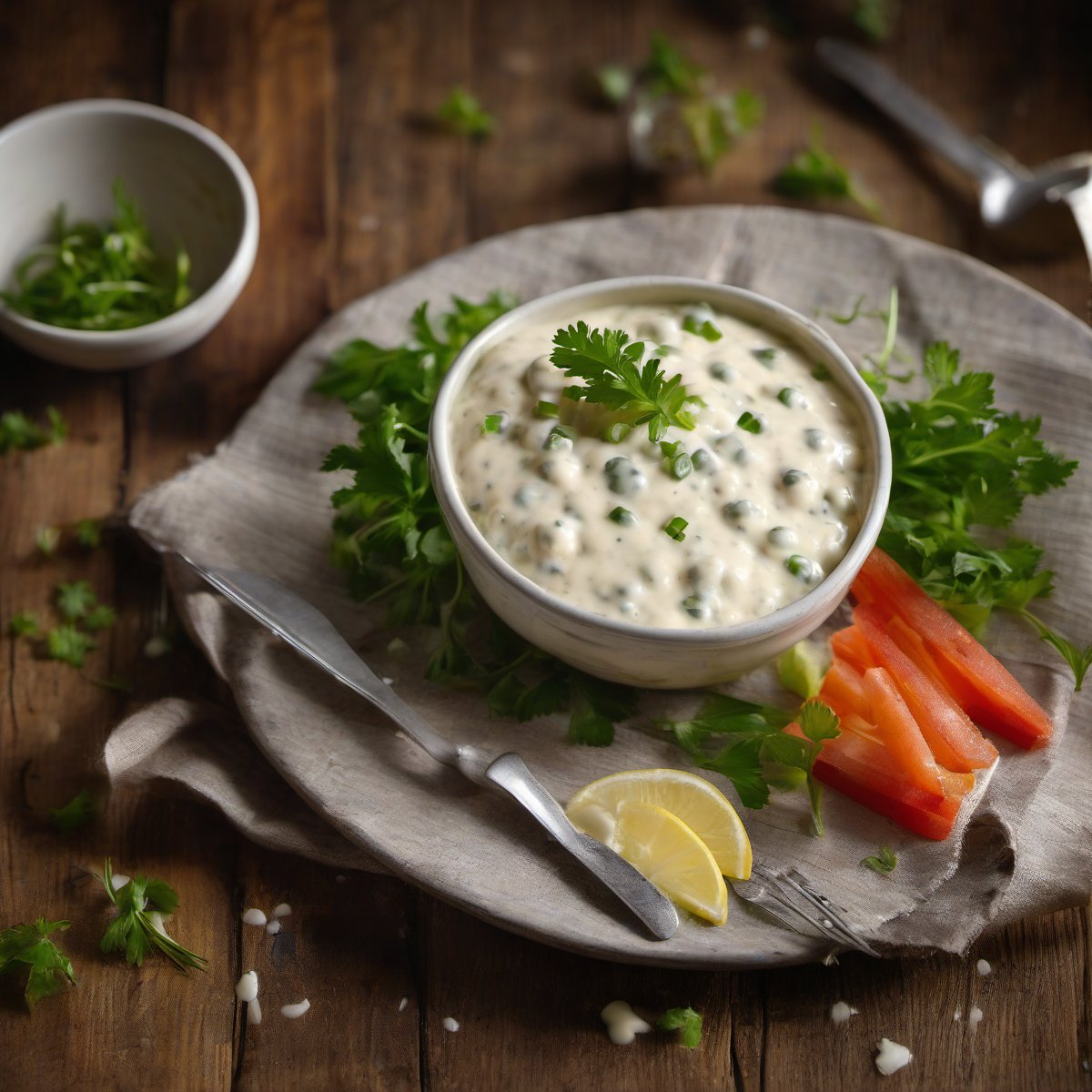 Quick tartare sauce — Fresh homemade recipe photo