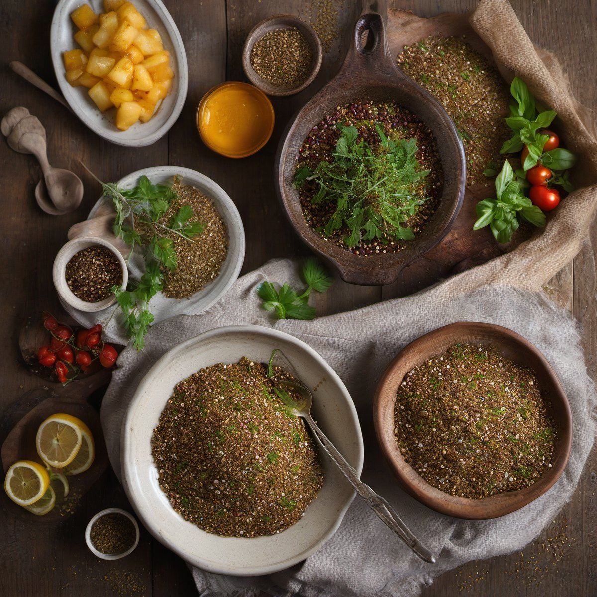 Za'atar — Fresh homemade recipe photo