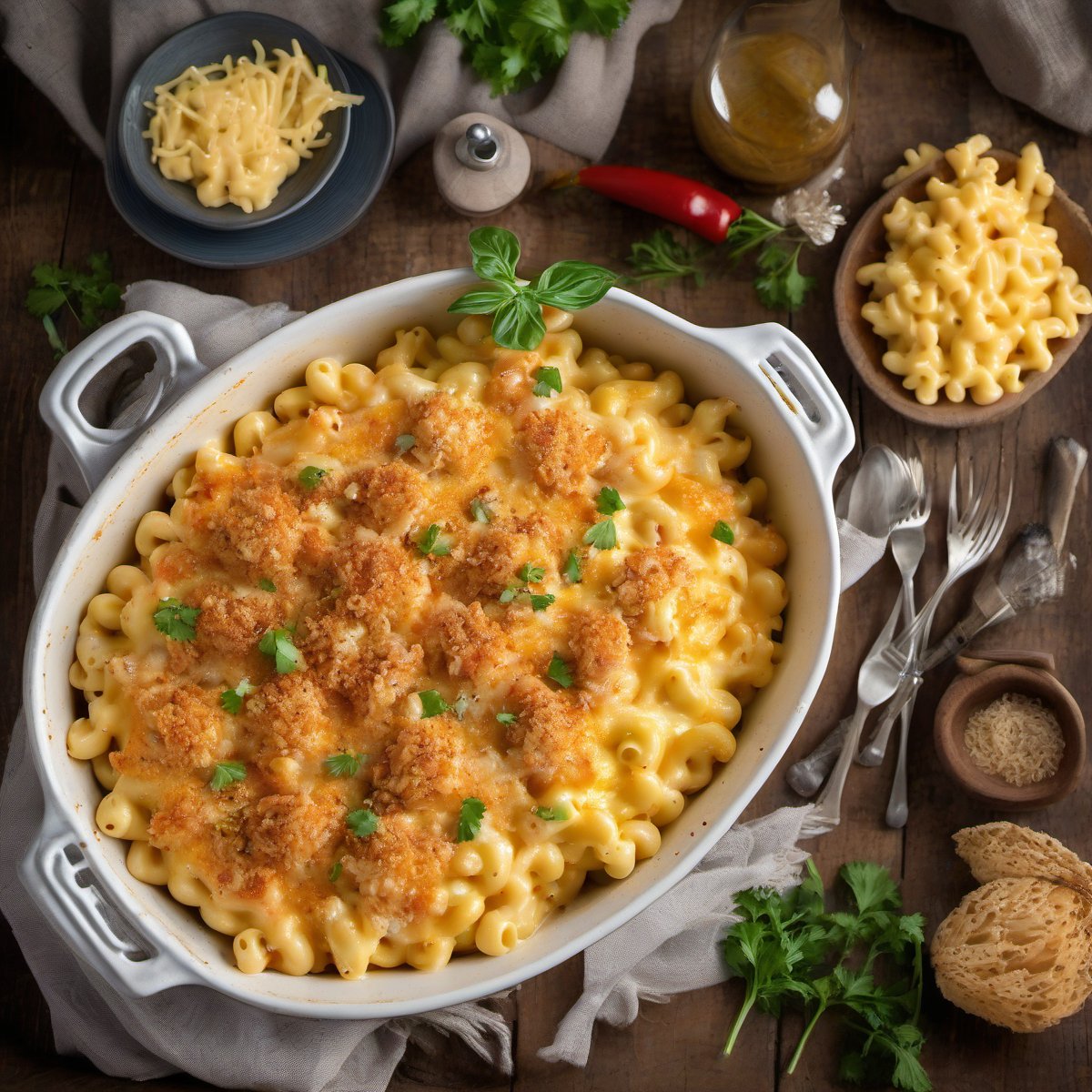 Crab Mac and Cheese Recipe — Fresh homemade recipe photo