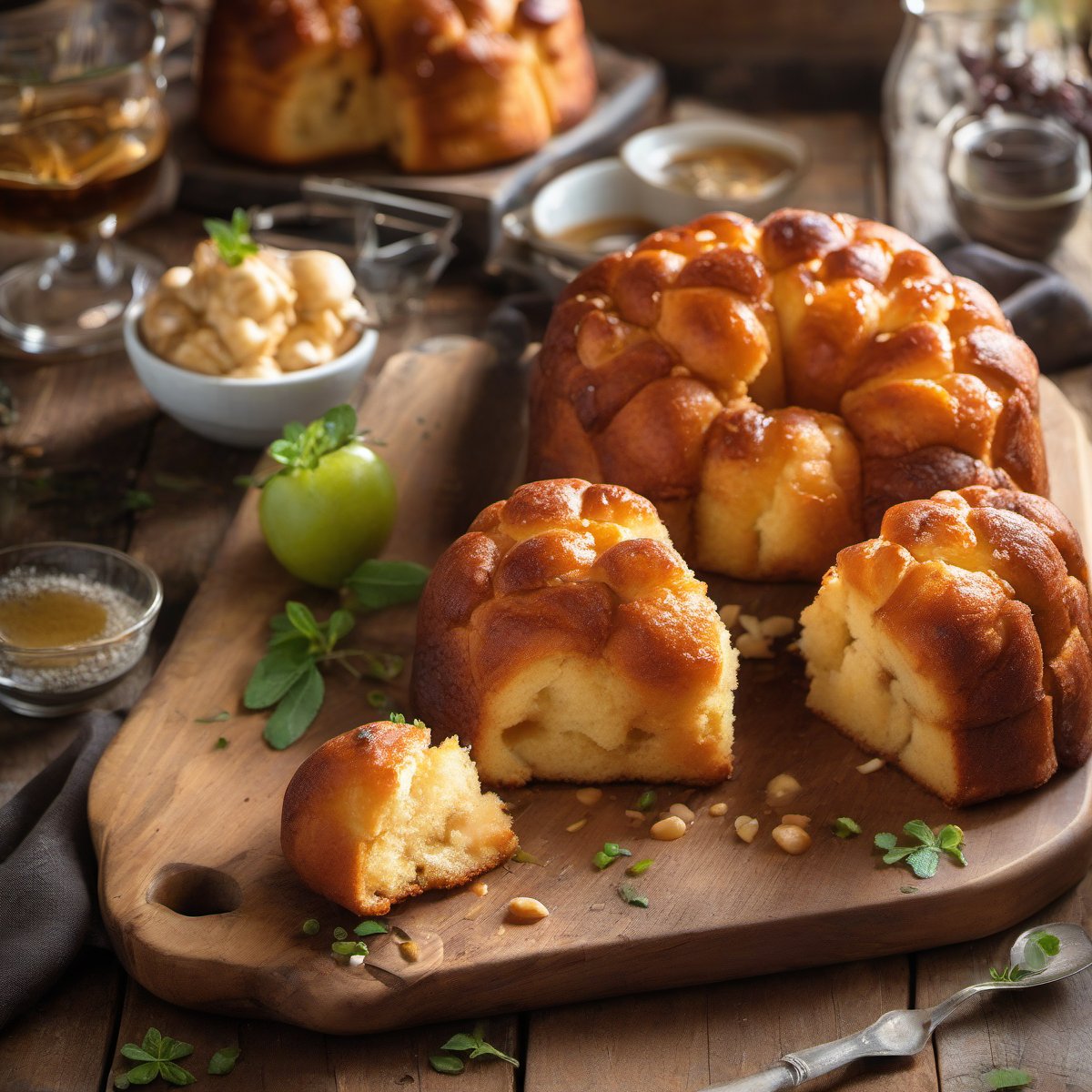 Drunken Monkey Bread Recipe — Fresh homemade recipe photo