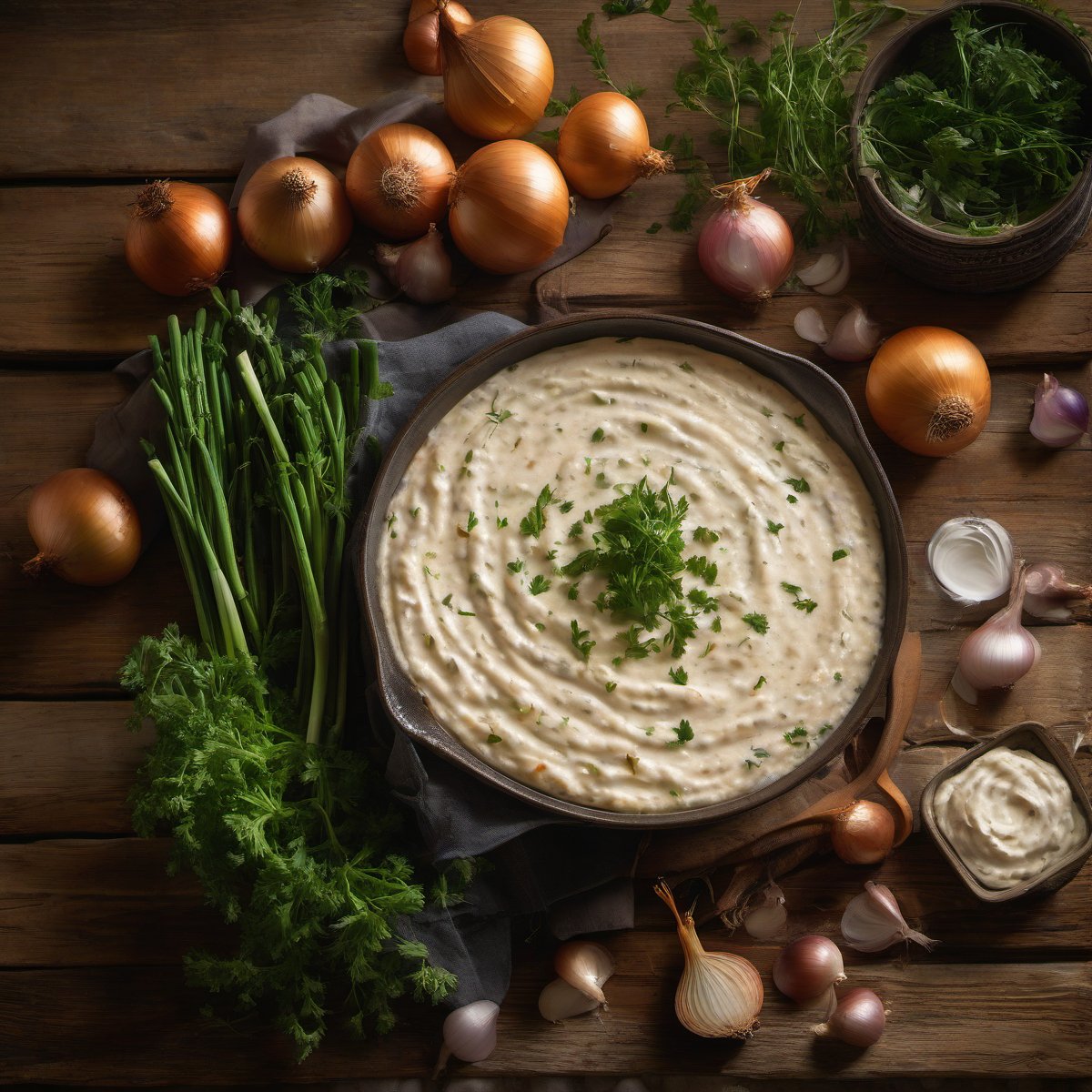 Onion Dip Recipe — Fresh homemade recipe photo