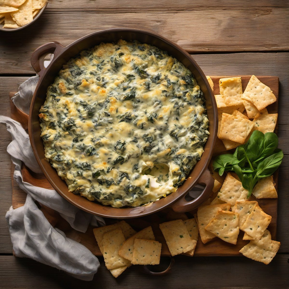 The Best Spinach Artichoke Dip Ever — Fresh homemade recipe photo