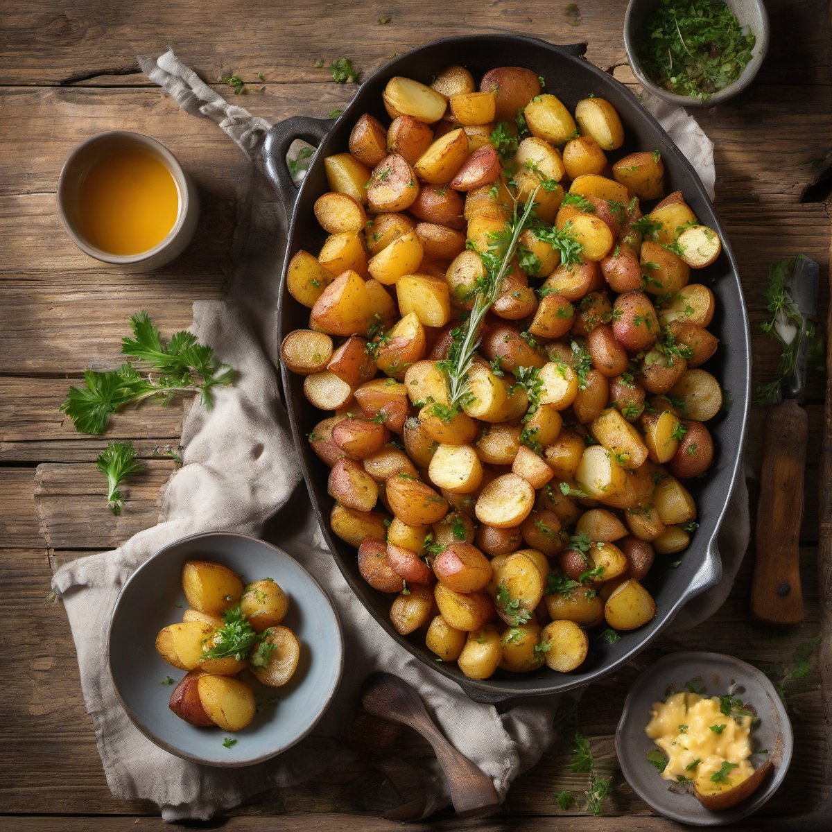Basic Breakfast Potatoes — Fresh homemade recipe photo