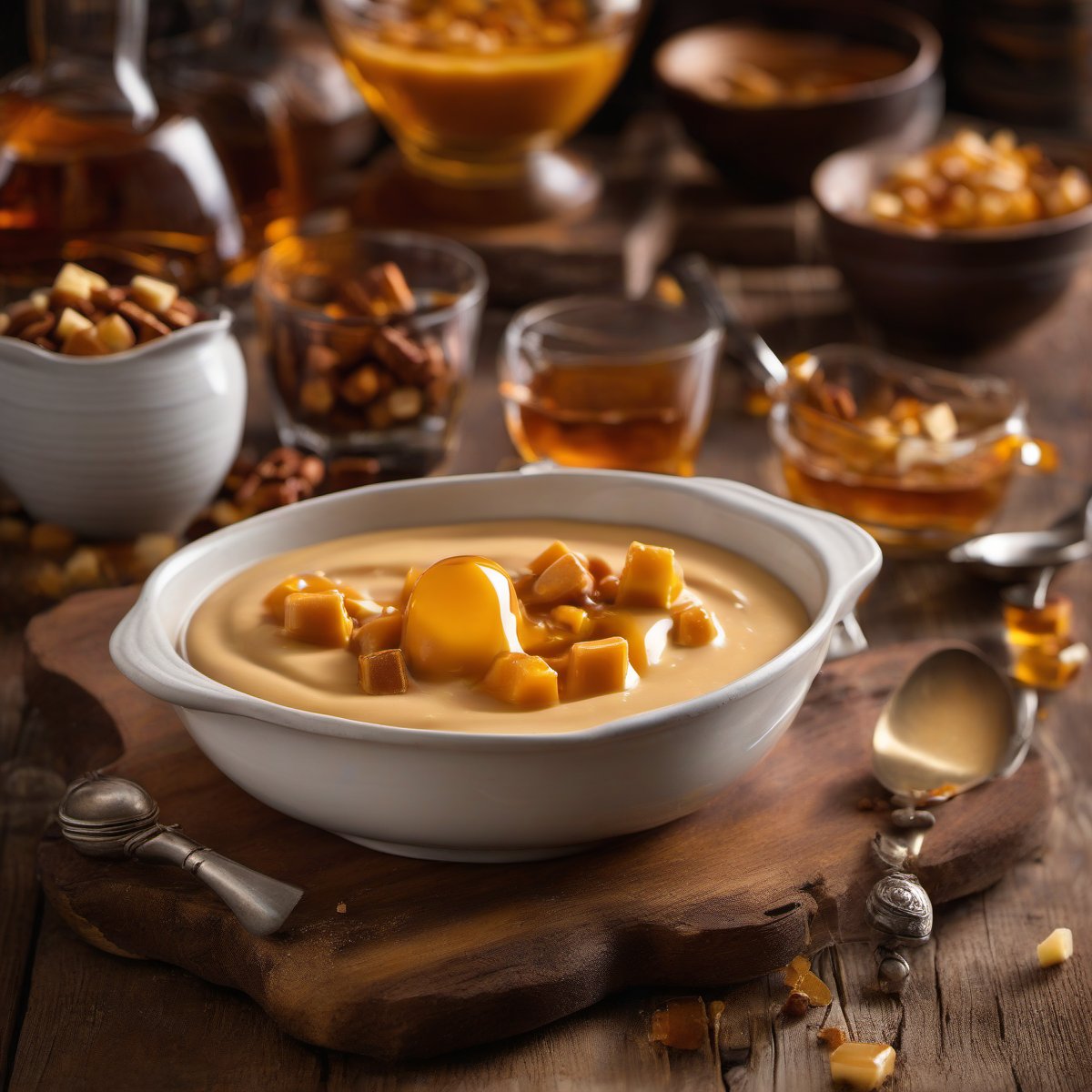 Bourbon-Butterscotch Pudding — Fresh homemade recipe photo