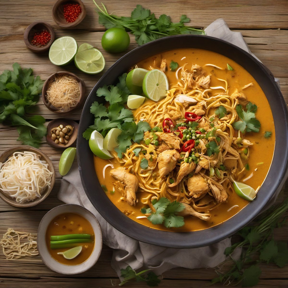 Chicken Khao Soi — Fresh homemade recipe photo