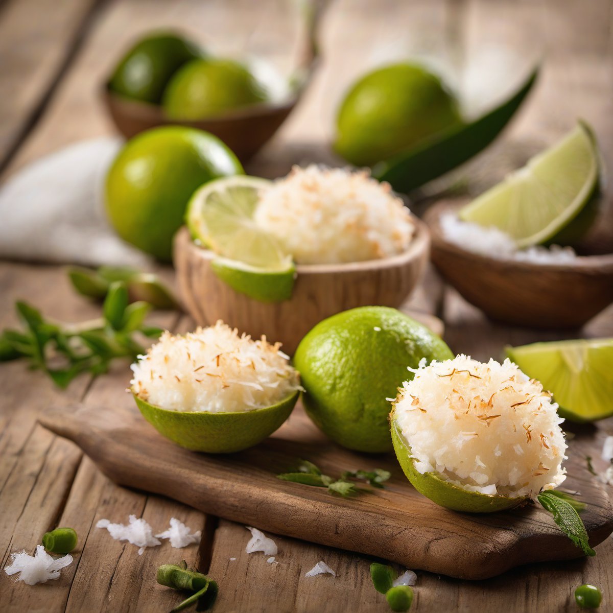 Lime-in-the-Coconut Macaroons — Fresh homemade recipe photo