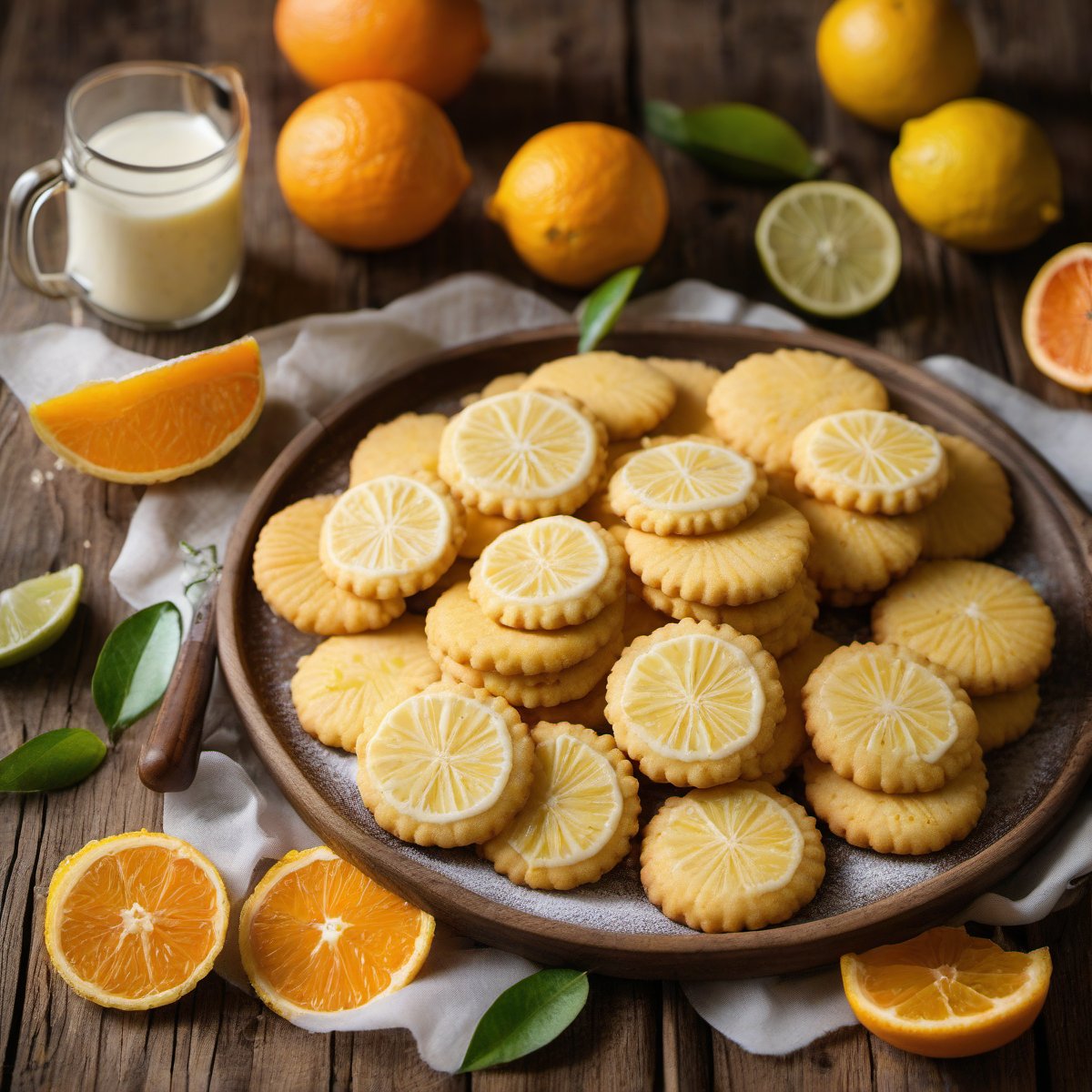 Citrus Butter Cookies — Fresh homemade recipe photo