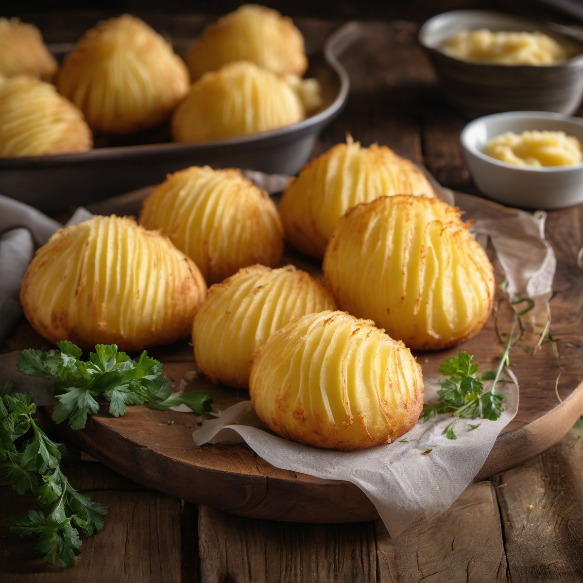 Duchess Potatoes — Fresh homemade recipe photo