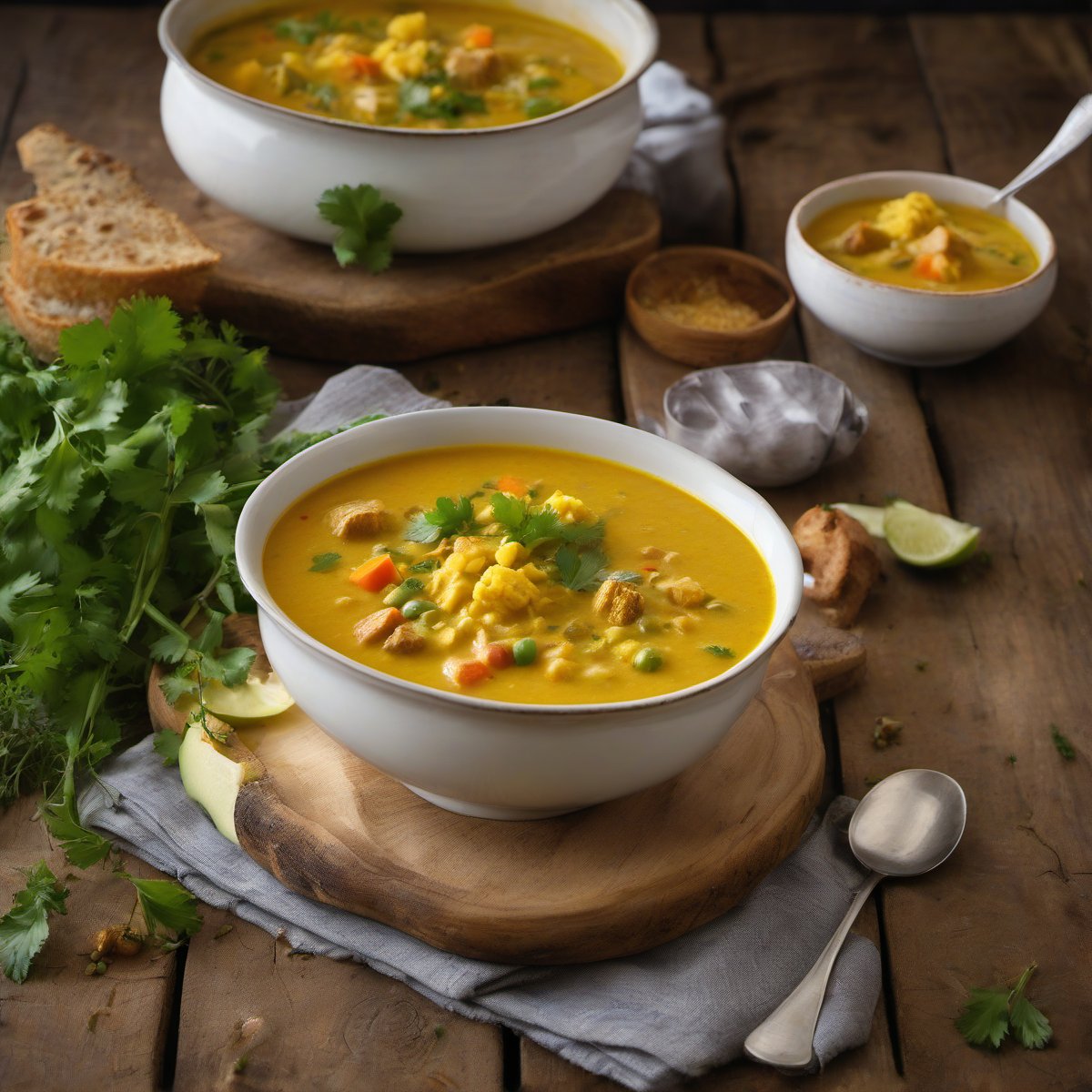 Mulligatawny Soup — Fresh homemade recipe photo