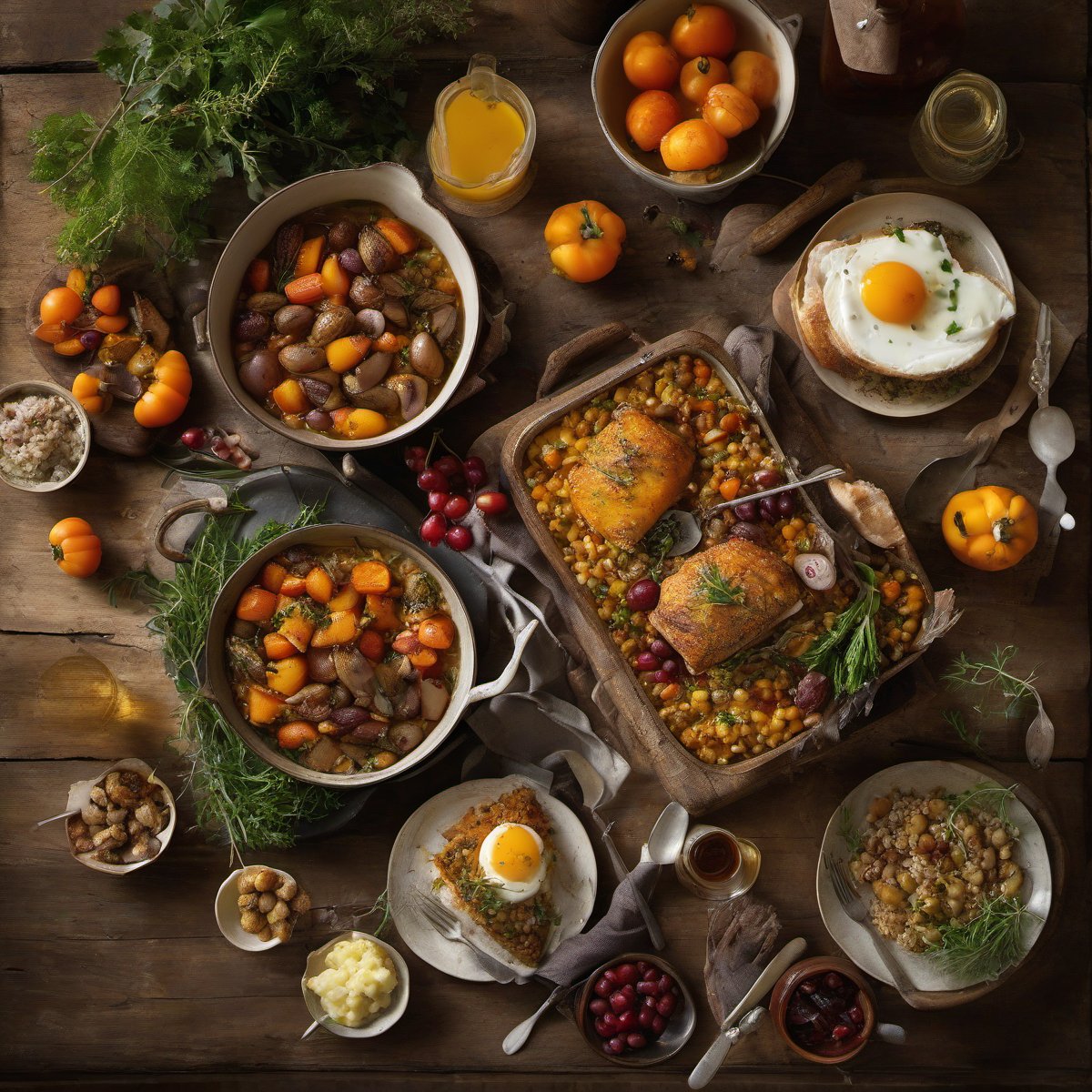Nigel's harvest supper — Fresh homemade recipe photo