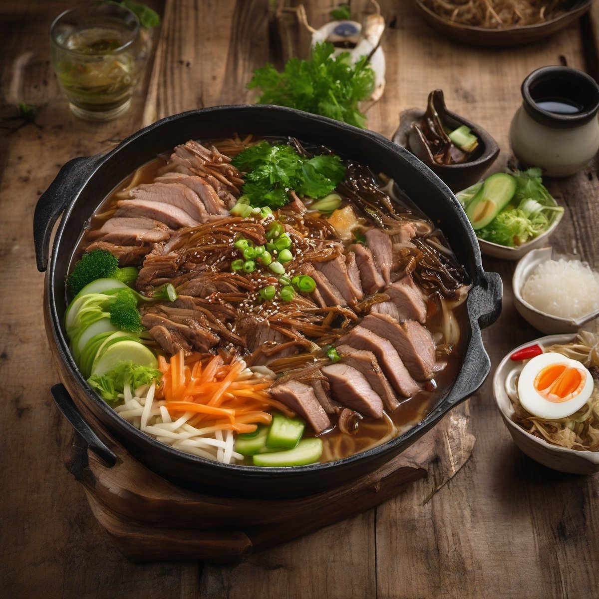 Pork Sukiyaki — Fresh homemade recipe photo