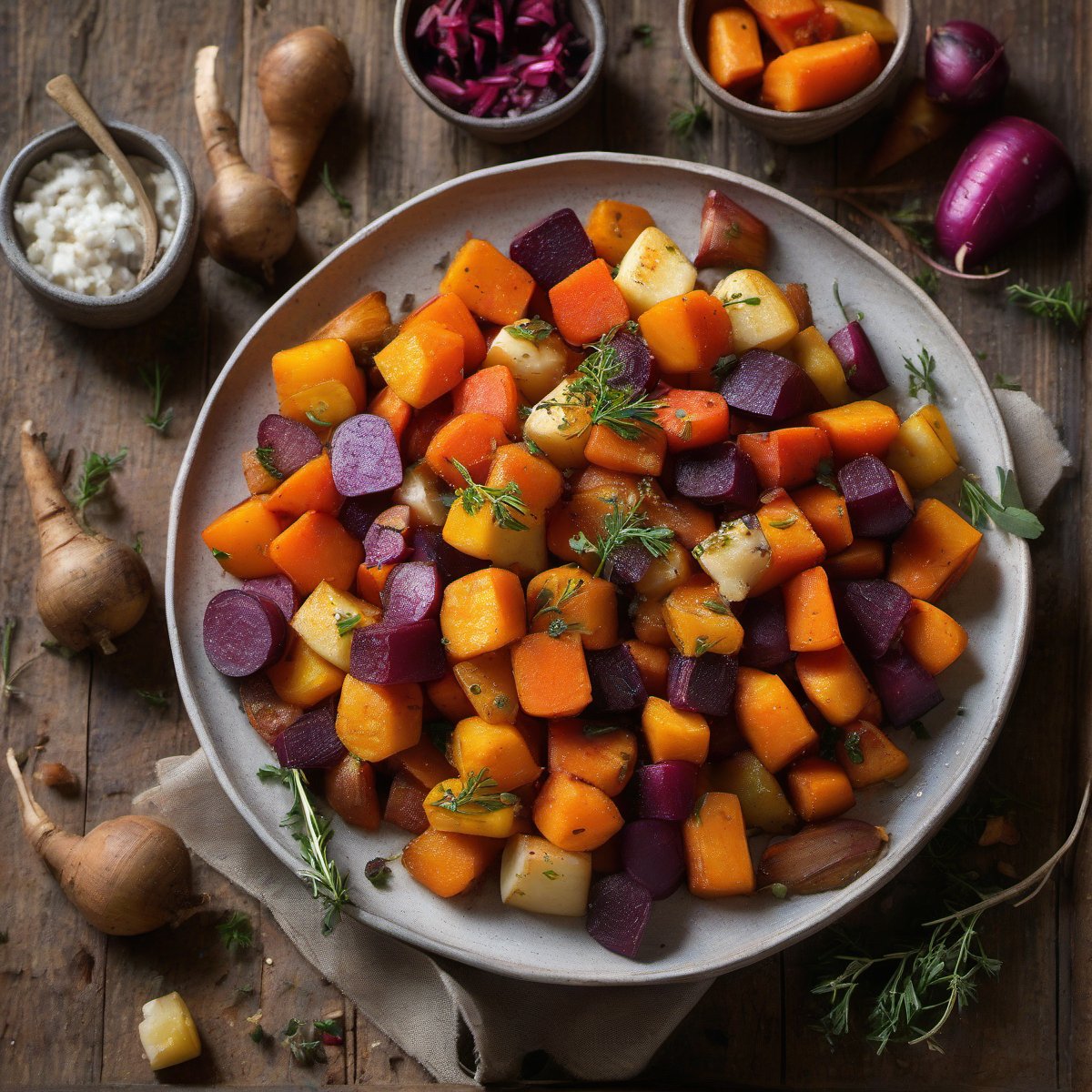 Roasted Root Vegetable “Candy” — Fresh homemade recipe photo