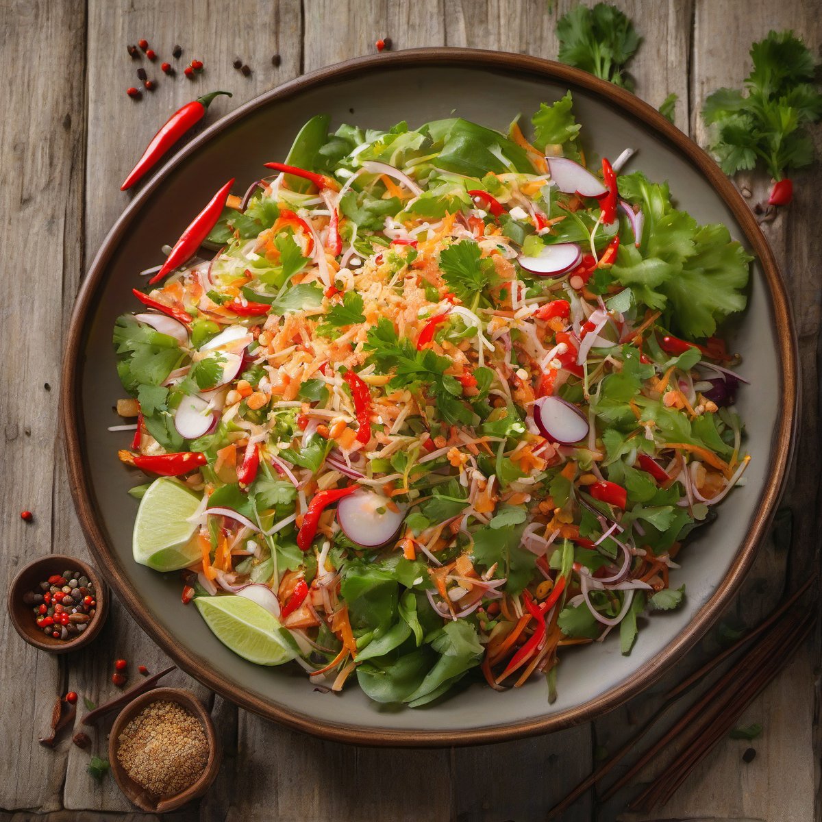 Spicy Kani Salad — Fresh homemade recipe photo