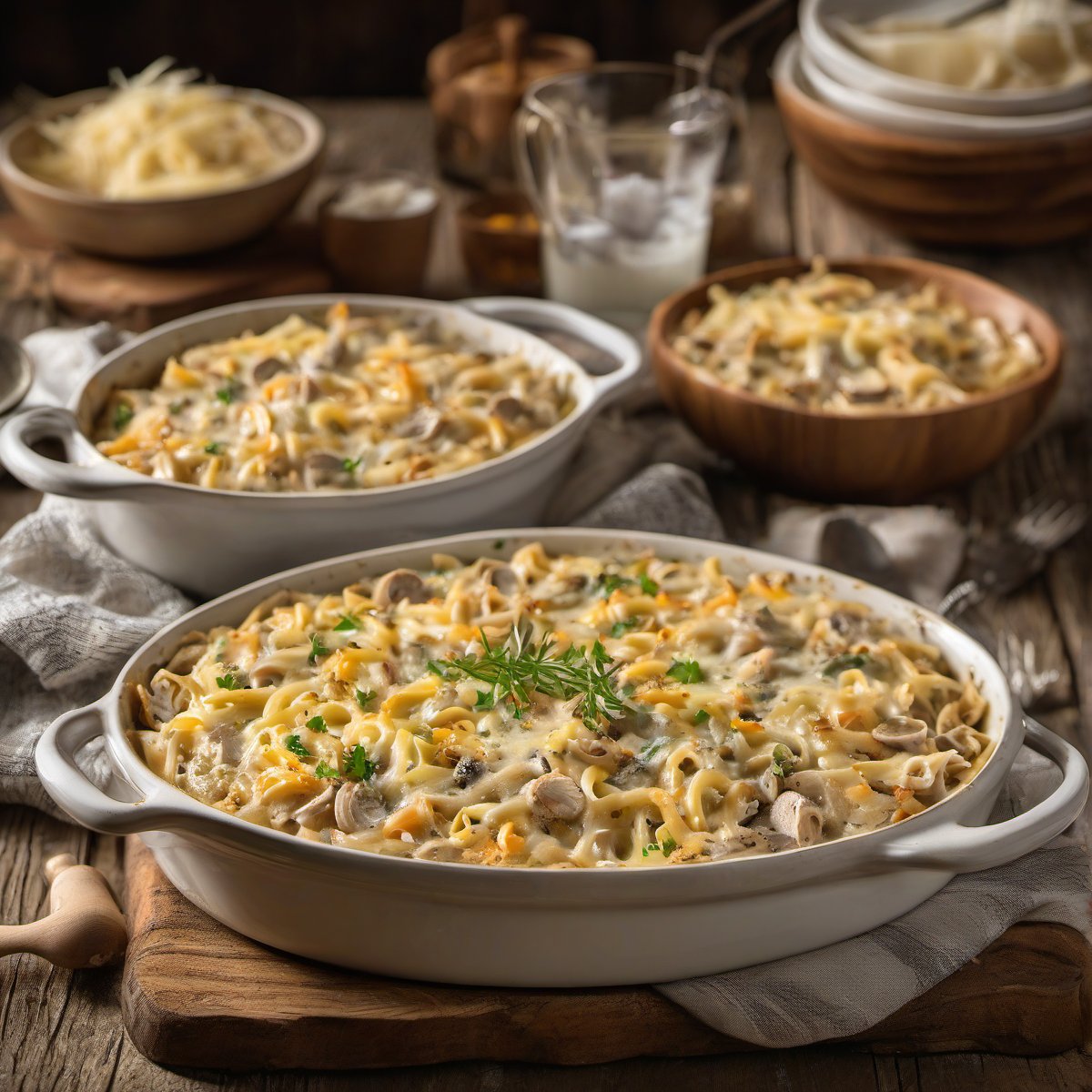 Turkey Tetrazzini — Fresh homemade recipe photo